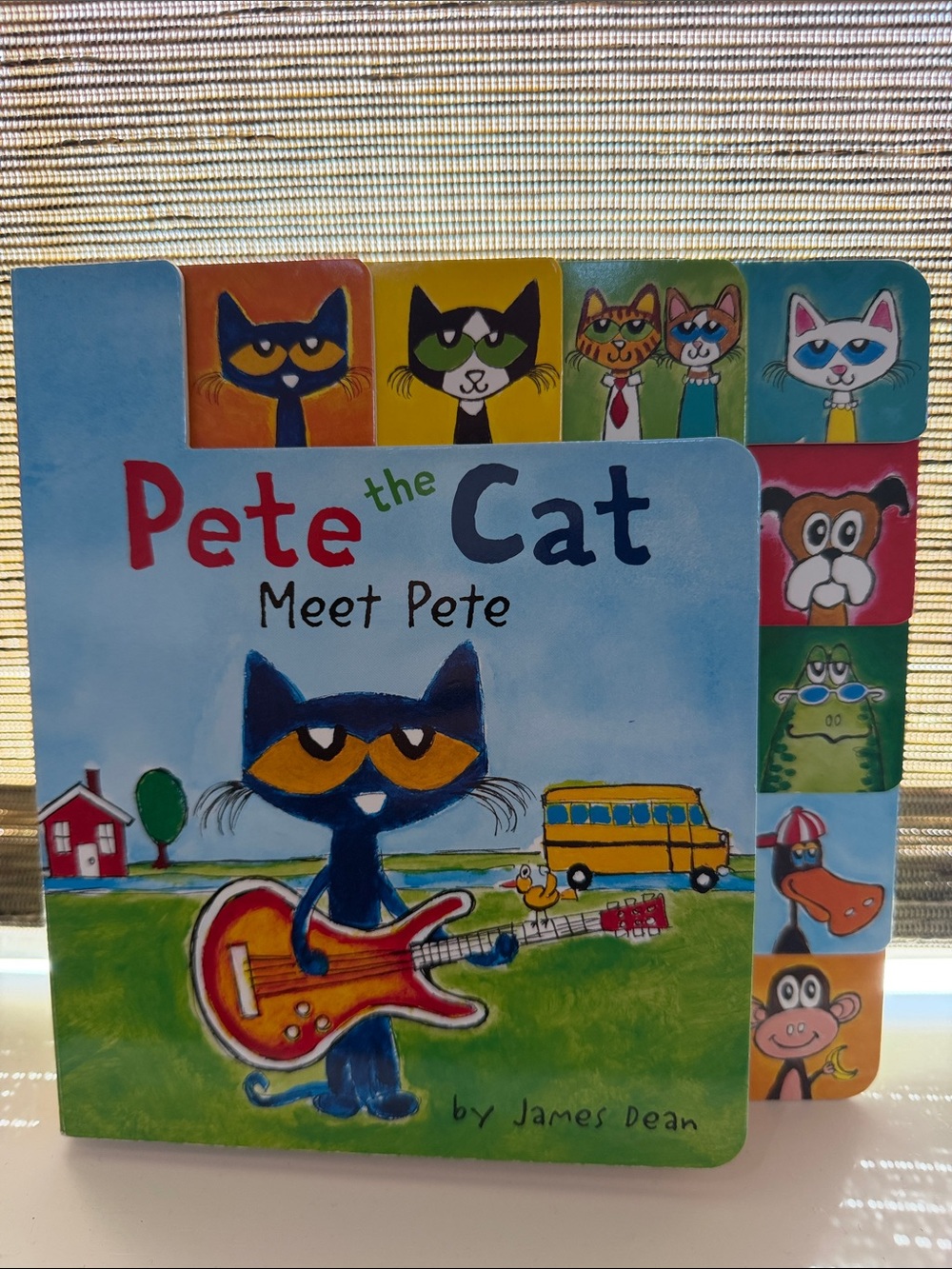 Pete the Cat Meet Pete - Blue Cat Children's Board Book